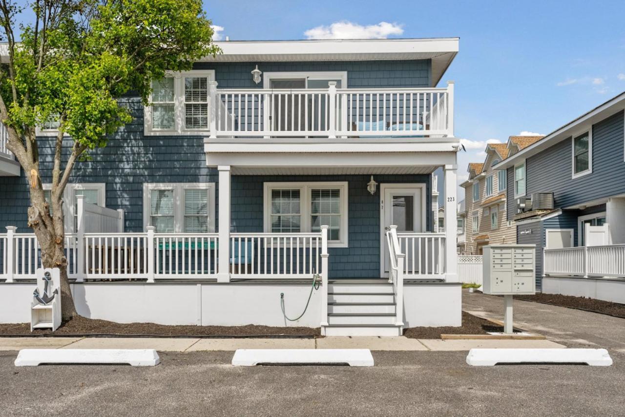 Beach Block Parking Modern Decor Porch Brigantine Dış mekan fotoğraf