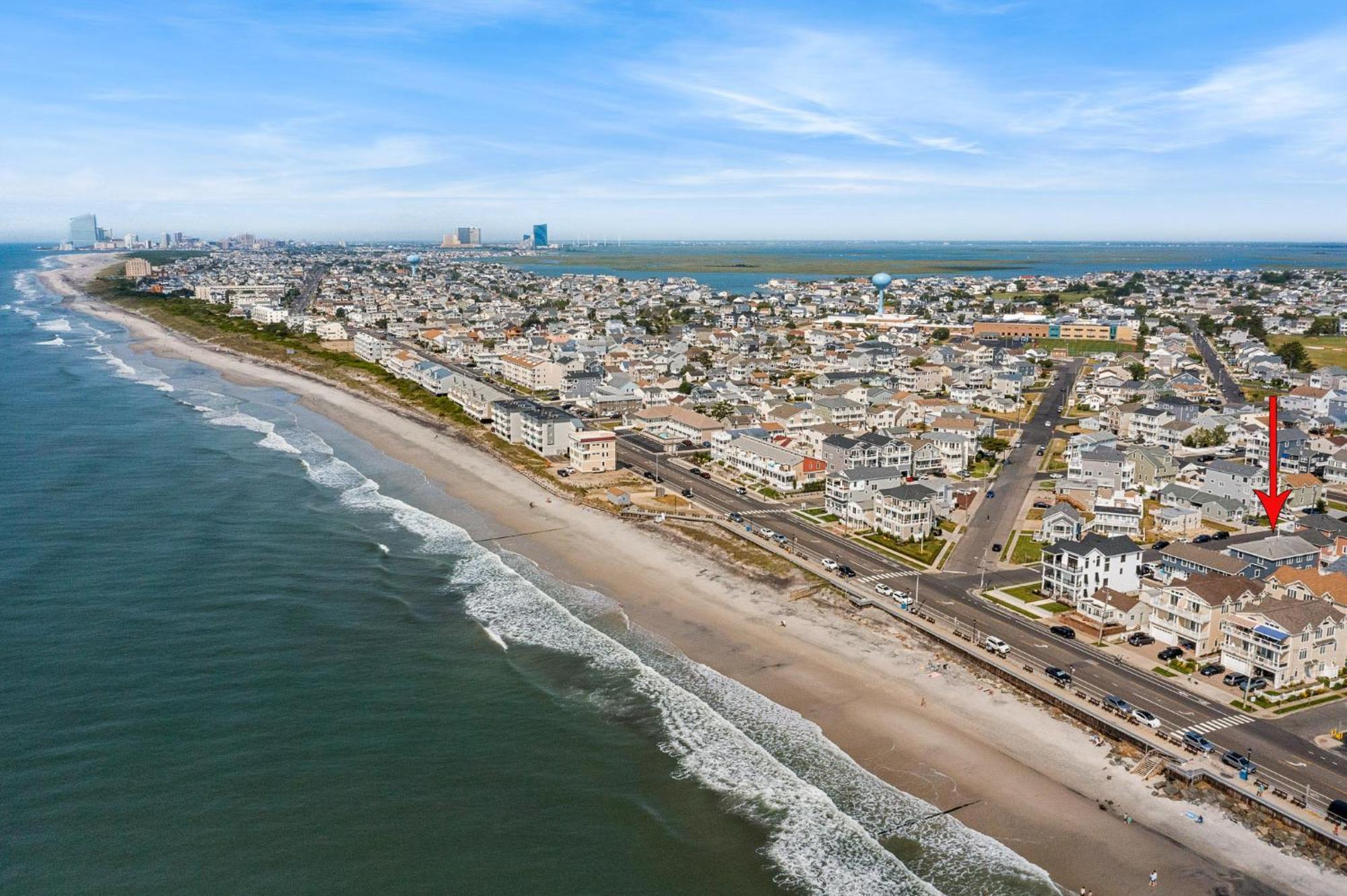Beach Block Parking Modern Decor Porch Brigantine Dış mekan fotoğraf